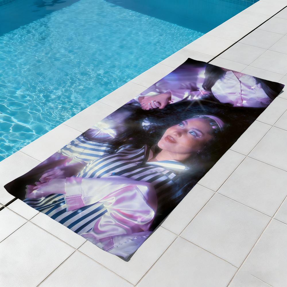 A-ayliva S-schwarzes Singer Wunder Towel Beach Quick Dry Soft H-herz Pool Towels Gift for Travel Gym Shower Camping sports