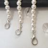 Detachable Anti-Lost Pearl Bags Strap Universal Handbag Handles Diy Purse Replacement Long Beaded Chain Bags Accessories