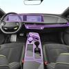 Для KIA EV6 Экран Навигационной Панели Автомобильный Интерьер Защитная Ремонтная Пленка из ТПУ Антицарапающая Наклейка
