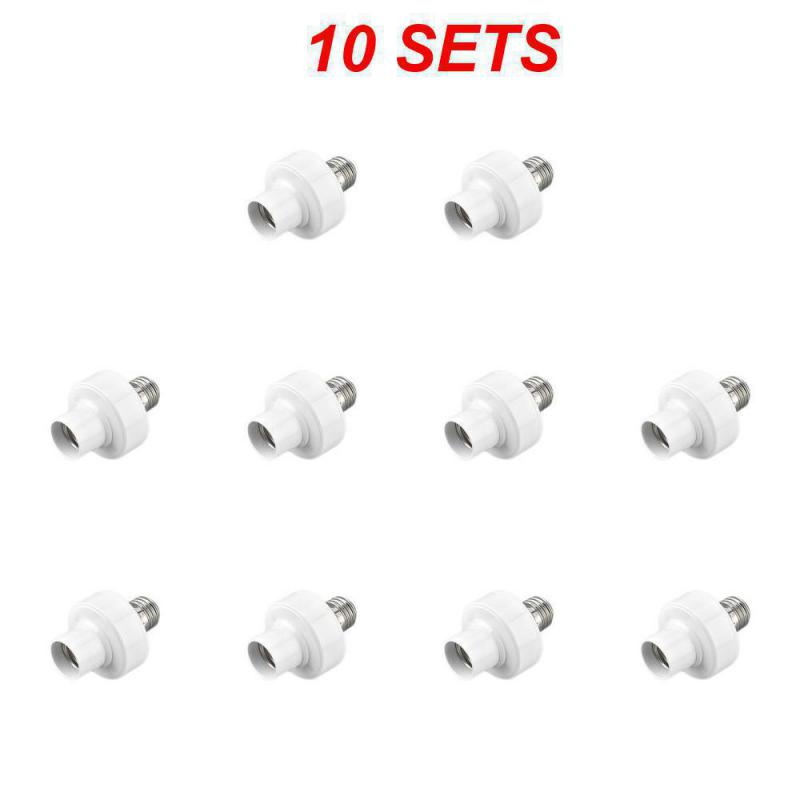 WiFi Tuya Smart Light Bulb Adapter Base Lamp Holder E27 E26 Smart Life App Беспроводное голосовое управление Работа с Alexa Google Home