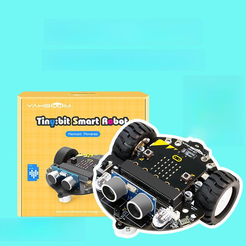 Microbit AI Vision Smart Car Kit: Graphical Programming & WiFi Video Education In Python