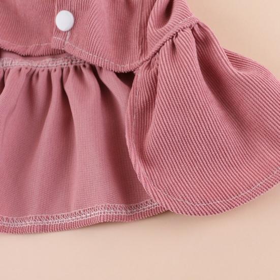 Платье для домашних животных, мягкое и удобное платье принцессы для кошек, собак, кролика с цветочным узором и тяговым кольцом на весну и лето