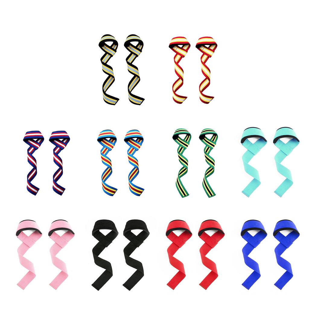 Ремни для поднятия тяжестей Становая тяга Пауэрлифтинг Поддержка запястья Рукоятка для штанги Бодибилдинг Тяжелая атлетика Ремни для запястья