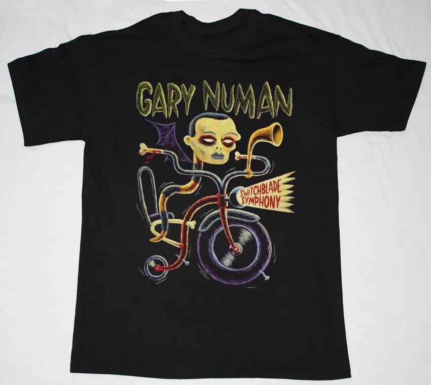 trend Gary Numan Vintage Concert Poster Black Cotton Shirt BL1605 Unisex T-Shirt