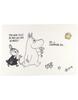 Unnanacool Moomin Collaboration 120cm X BE Blanket, 80cm, LZ4701, Women's,