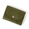 Mini Wallet Coin Case Mini Wallet Tochigi Leather Double Flap [Bell Mani] Women's (MOSS)