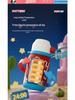 316 Stainless Steel Cartoon Flip-Top Children's Thermos - Portable Double Drink Water Bottle for Students