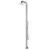VidaXL Garden Shower 225 Cm Stainless Steel 315941