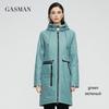 Gasman 2022 Новая весенне-осенняя куртка-тренч, женская длинная парка, тонкий хлопок, модные теплые женские куртки высокого качества 81872