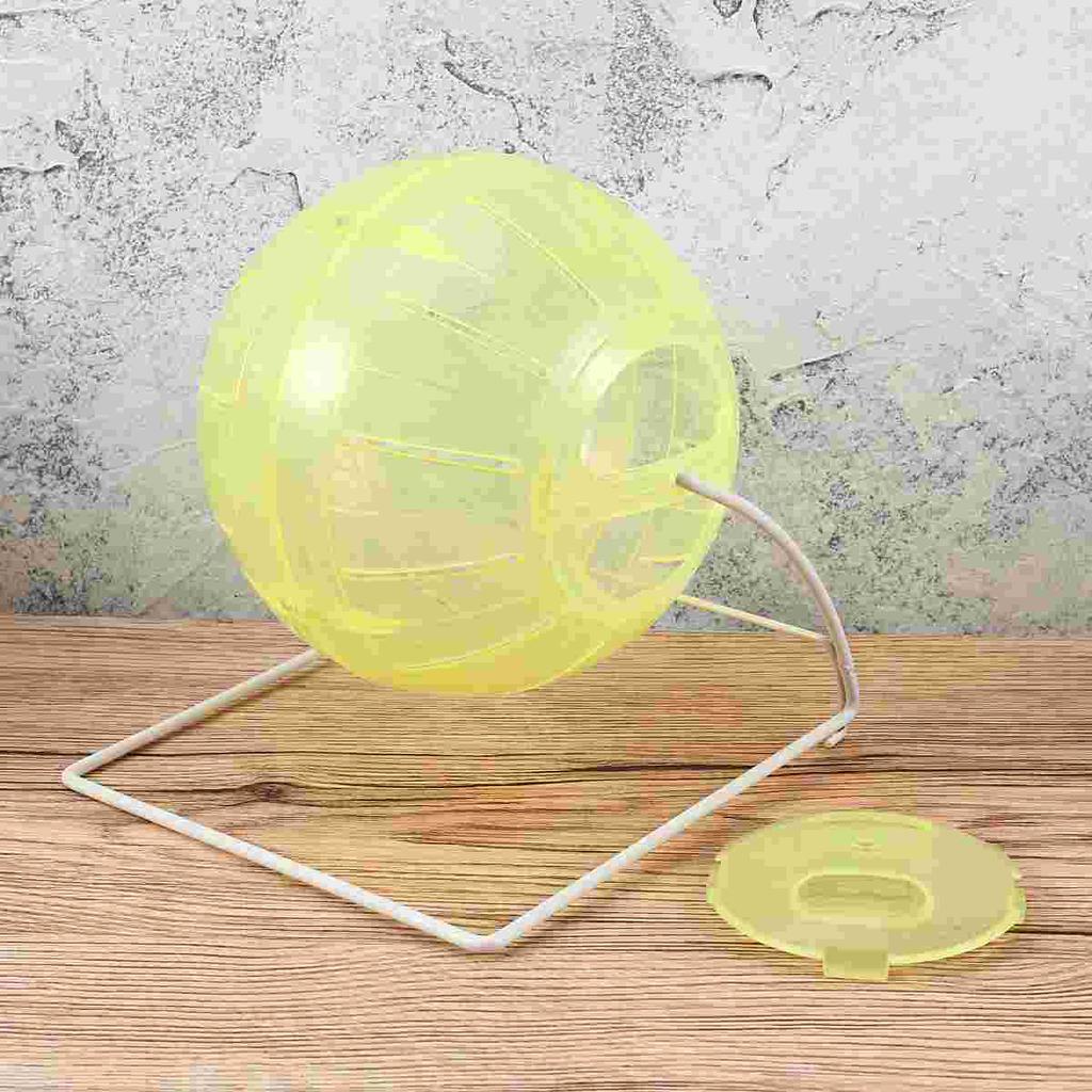 Игрушка для фитнеса с пробкой, гимнастический мяч, бесшумное колесо для хомяка, шиншилла, маленький питомец, беговое колесо