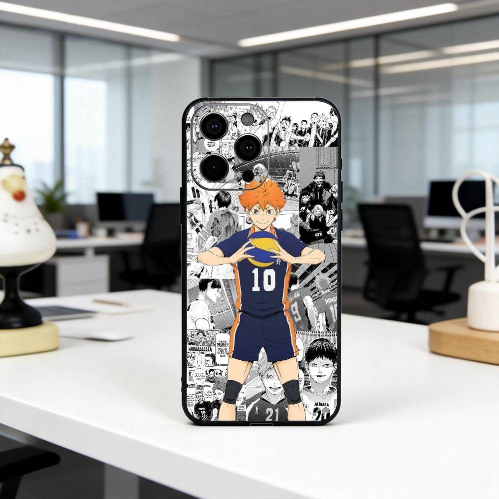S-Шоё H-Хината BOY H-Хайк-ю Чехол для телефона Силиконовый Мягкий Для IPhone 17 16 15 14 13 12 11 X XR Plus Pro Max Plus
