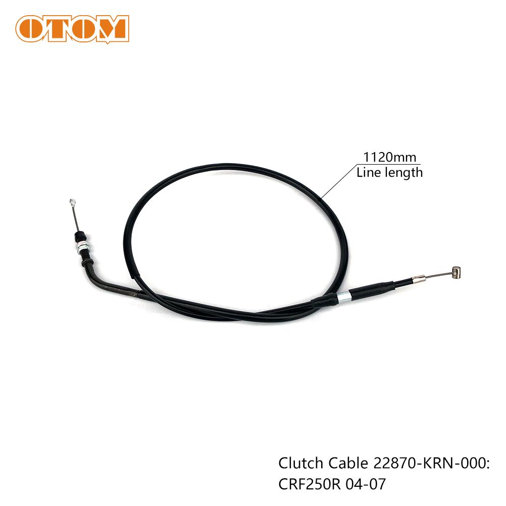 OTOM For HONDA Throttle Cable Wires Clutch Line CRF250R CRF250RX CRF450R CRF450RX Motorcycle Bike Emergency Brake Oil Pipeline