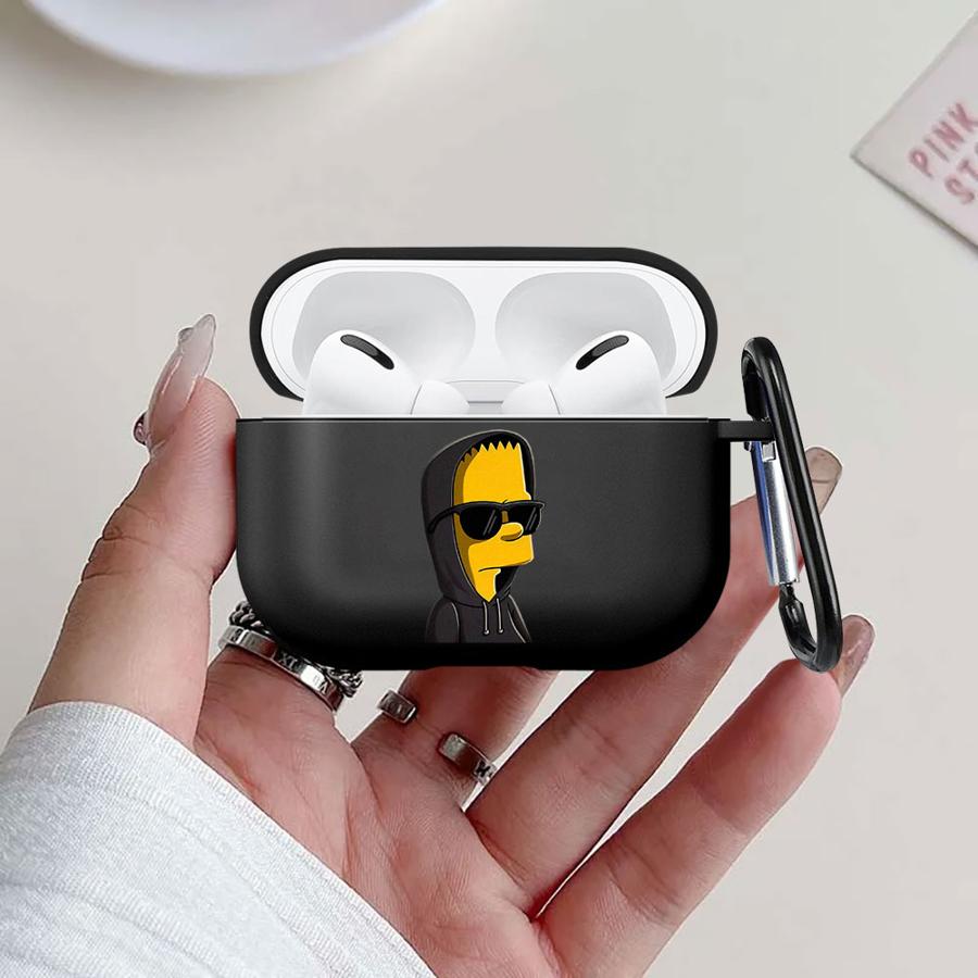 Мультяшный крутой чехол Симпсоны для Airpods 3 Pro 1 Pro3 Pro2 2 4 Чехлы для наушников Обложка