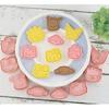 Set of 8 YAYAMIYA Cookie Cutter, DIY Biscuit Baking Tools, Press-Type, Perfect for Baking, Kitchen, Kids, Prizes, Lunch Boxes, and More. Popular as a