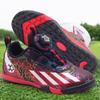 Rotary Buckle Children's Football Shoes for Preschool To Primary Competition Training