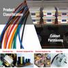 3/5/8/10mm Width Marking Tape 66 Meters Mylar Tape High Insulate Whiteboard Tape