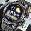 LED Flashlight Smartwatch Men 450mAh Large Battery Health Monitoring IP68 Waterproof Bluetooth Call Smart Watch Men 2024