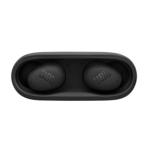 JBL WAVE BUDS 2 True Wireless Earbuds, Bluetooth, Active Noise Cancelling, Multi-Point, IP54 Water and Dust Resistant, App Compatible, USB Type-C, Bla
