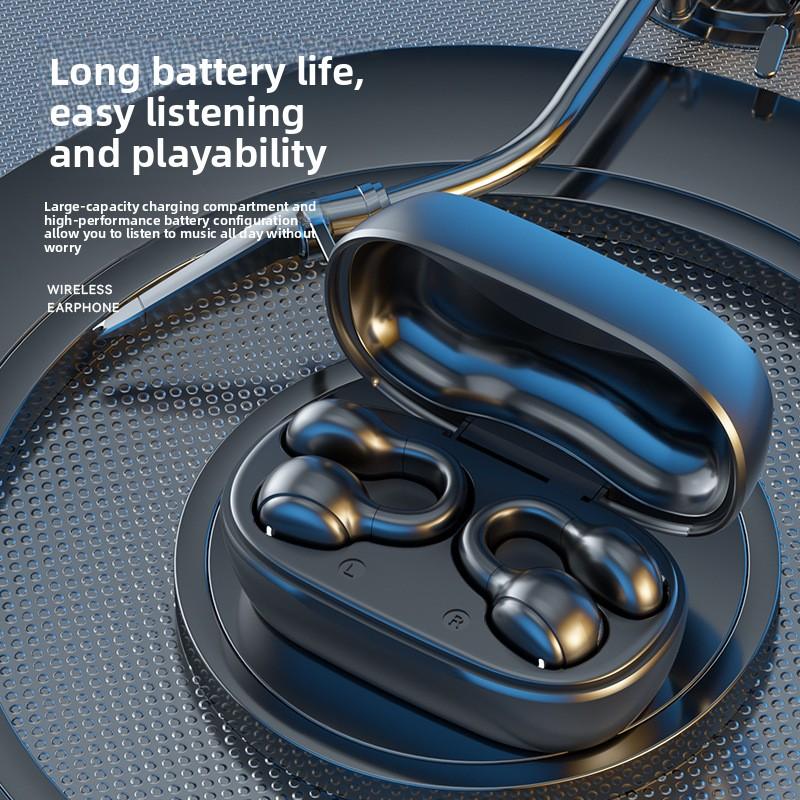 Admisitr Беспроводные Bluetooth-наушники M47 оснащены ушным зажимом, дисплеем уровня заряда батареи и обеспечивают чрезвычайно долгое время работы от аккумулятора.