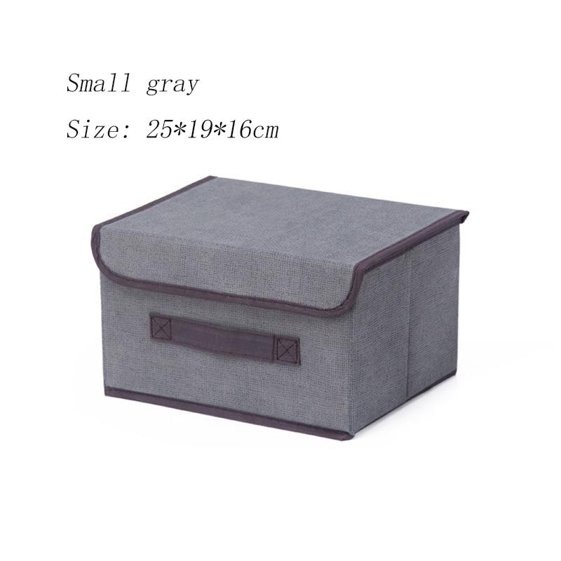 1Pc Clothing Storage and Organization Sundries Organizer for Underwear Dustproof Non-woven Multi-function Foldable Box Home