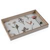 Wooden Tray FLOWERS 45X30