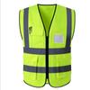 Waistcoat Washable Security Safety Stripes With Pockets High Visibility Safety Vest Reflective