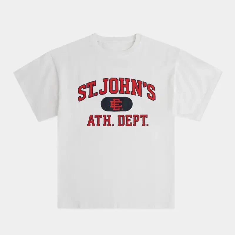 Vintage EE St. John’s Athletic Dept Oversized Cotton Unisex Graphic T-shirt