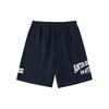 Lifestyle Series Letter Print Knitted Five-Point Shorts Men Shorts Basic-Black 152338311-2