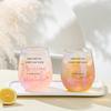 Colorful Stemless Wine Glasses Teacher Gifts For Women Birthday Gifts for Women Colleagues Best Friend For Her Cute Funny Gifts