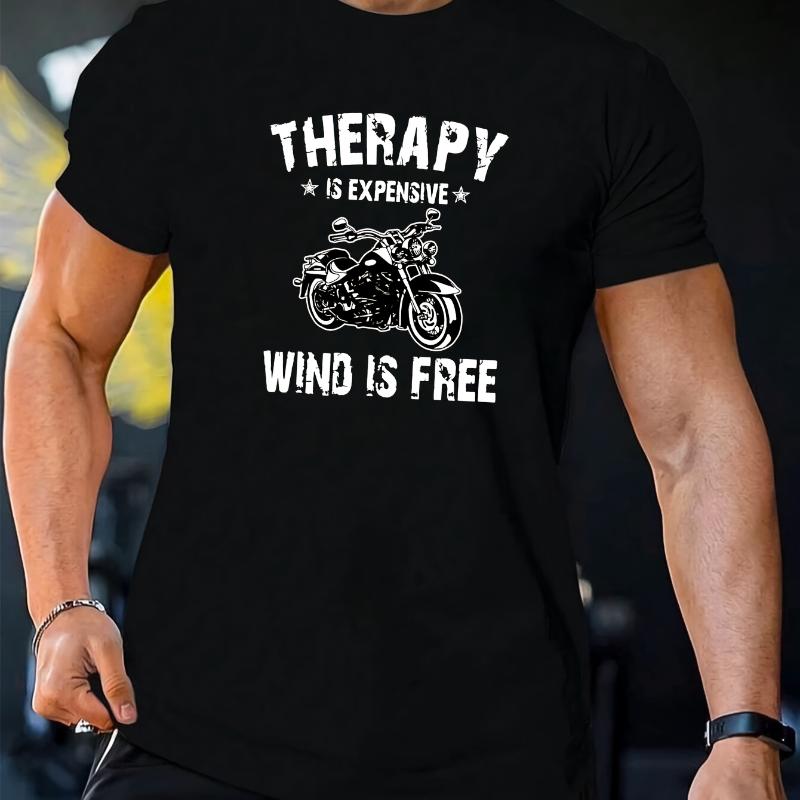 Motorcycle Graphic TShirt for Men UltraCasual Short Sleeve Design Perfect for Summer Riding Adventures with Vibrant Print Tees
