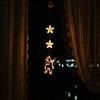 Seasonal Window LED Light Battery Operated Hanging Lamp for Christmas Home Decoration Stylish Holiday Window Adorment