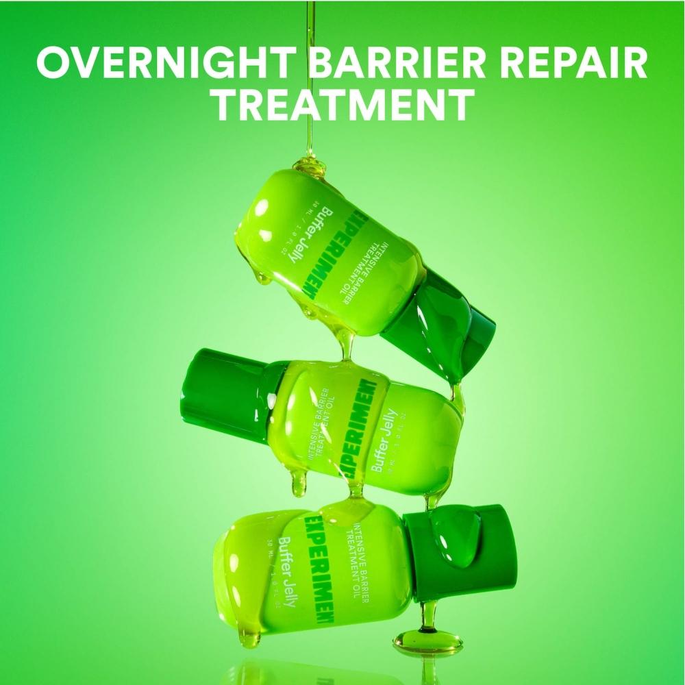 Experiment Buffer Jelly Facial Oil Gel For Barrier Support 1 Oz 30 Ml