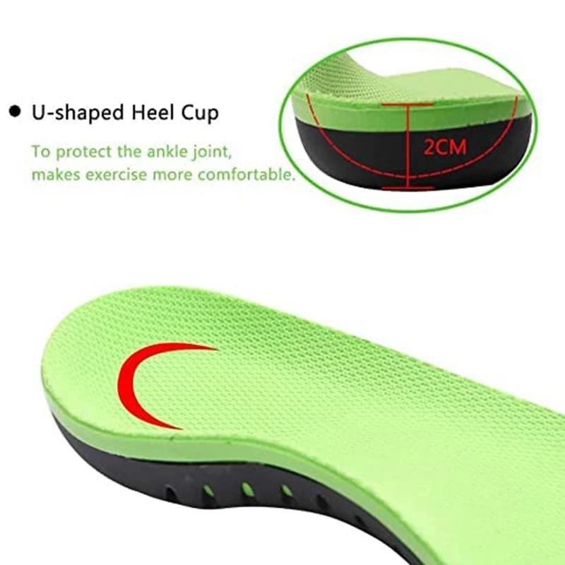 Fashion Premium Orthotic Insoles Orthopedic Flat Foot Health Sole for Shoes Inserts Arch Support Pad for Plantar Fasciitis Shoe Pad