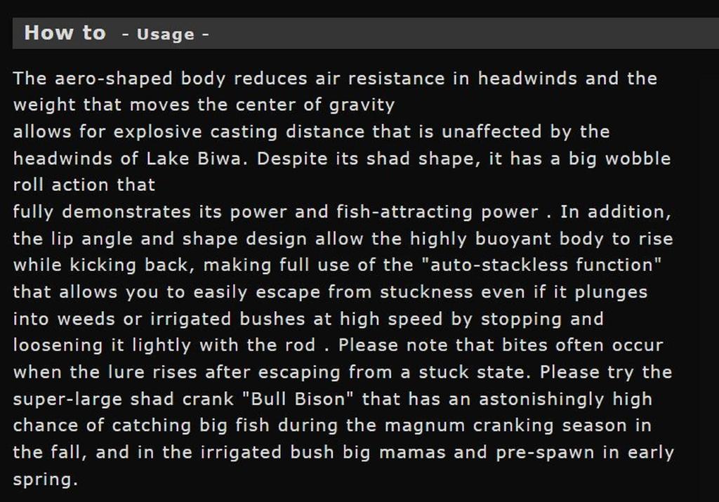 Imakatsu Bull Bison 400 3DR 140 Mm 50 Grams Floating Lure 642 (5239)