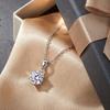 1-3ct D VVS1 Moissanite 925 Sterling Silver Necklace Pendant Luxury for Women Exquisite Wedding Jewelry Accessories GiftsGood product