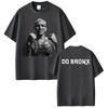 Унисекс футболка с винтажным принтом Charles Oliveira Do Bronx, женская мода, классические оверсайз футболки, уютные хлопковые футболки с коротким рукавом