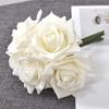 5Pcs/Set Artificial Rose Realistic Fake Flower Wedding Party Home Office Table Centerpiece