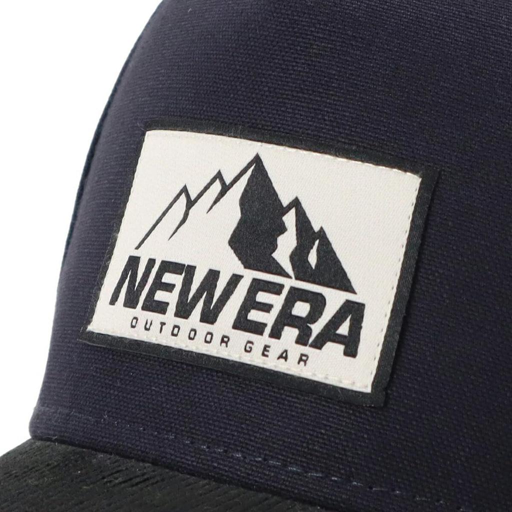 New Era Outdoor Duck Free Size OD Duck Cord NVY Black Cap, Canvas, Navy/Black, 940AF, Visor,