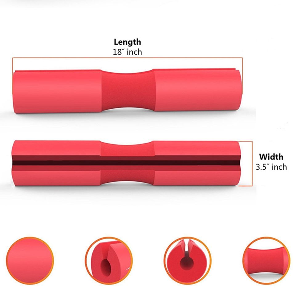 Поддержка спины Подушка для поднятия тяжестей Подушка для плеча Фитнес-оборудование Защитный чехол для шеи