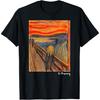 Famous Art The Scream By Munch Artist Painting T-Shirt