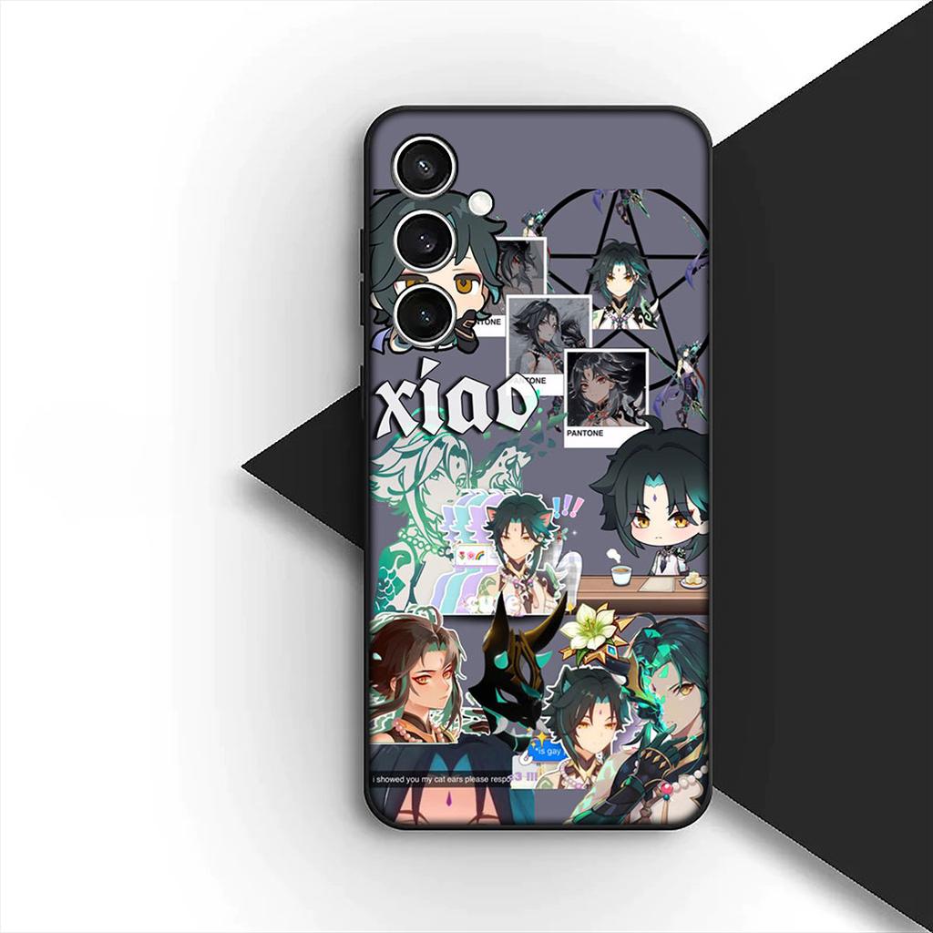 for Apple iPhone 16 14 15 Plus 11 Pro Max 16E ProMax + 16Plus 15+ 14+ Phone Cover Soft Case Genshin Venti Impact Xiao Keqing