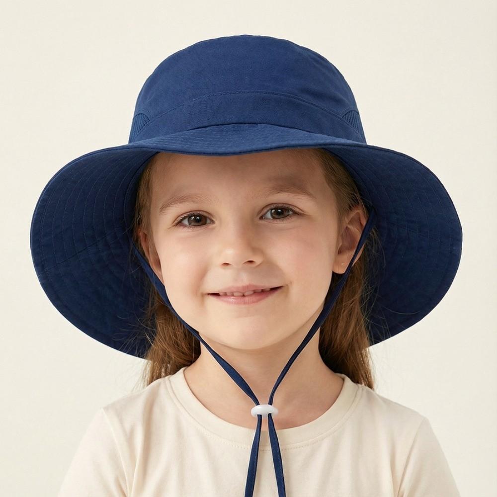 Breathable Quick Dry Fisherman Hat Lightweight Beach Hat Children Kids Sun Protection Hat  Summer