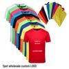 Quick-Dry Crew Neck Short Sleeve Shirt for Outdoor Marathon Running with Custom Logo