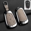 Car Key Case Cover For Cadillac Xt5 XTS CTS SRX ATSL XT4 CT6 ATS Escalade ESV DTS ELR STS 2014-2018 Zinc Alloy Leather Keychain AGY1