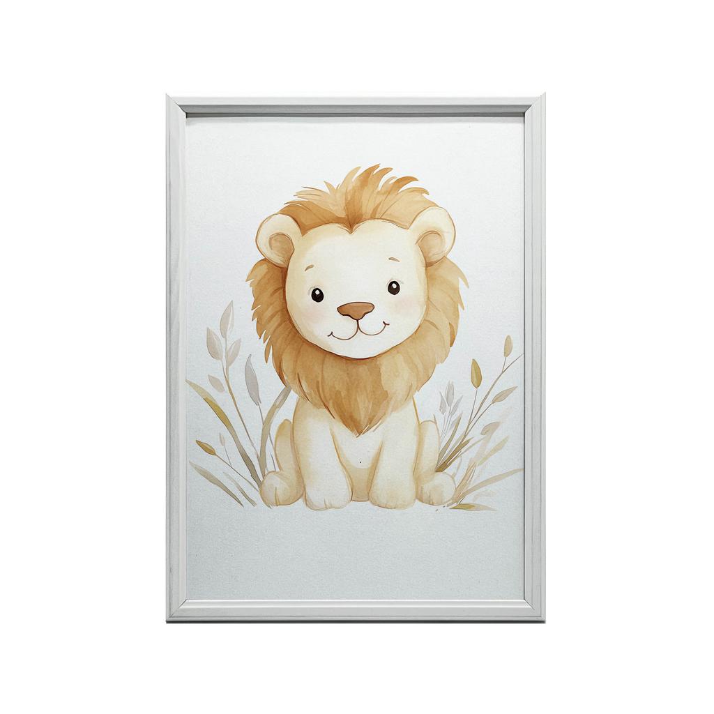 Plakat Lew Plakat Lew, 30X40 Cm, Bez Ramy, Papier Matowy 230 Gsm