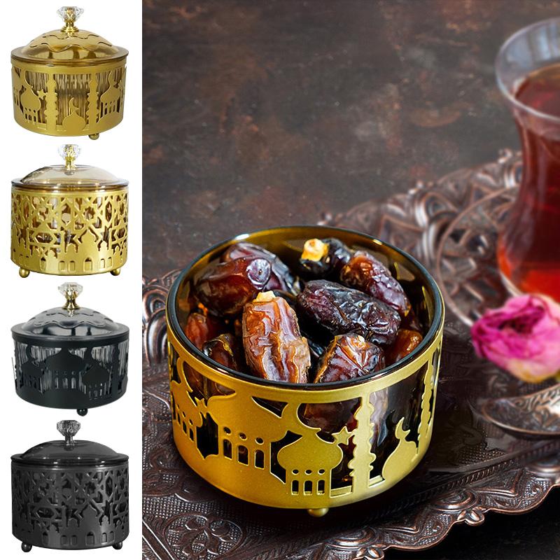 Подносы Ramadan Mubarak Декор Ramadan 2026 Eid Mubarak Акриловые тарелочки для закусок Украшения Ислам Мусульманский Фестиваль Вечеринка DIY Декор