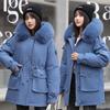 Пуховики женские зимние новая мода теплые утолщенные пуховики женские средней длины и длинные пуховики женские куртки женские