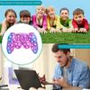 Геймпад Pop It Игрушка-антистресс Уникальный силиконовый дизайн для снятия стресса и веселого лопания