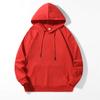 2024 Fashion Men Casual Hoodie Basic Pullovers Sweatshirts Loose Women Solid Color Hoodies Oversize Black Sweatshirt Tops