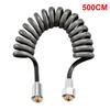 1/1/1M Spring Shower Nozzle Sprinkler Hose Flexible Shower Hose Spring Shower Telephone Line Hose Spring Tube Bidet Accessory